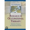 Research in Occupational Therapy door Gary Kielhofner