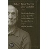 Robert Penn Warren After Audubon by Joseph R. Millichap