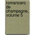 Romancero de Champagne, Volume 5