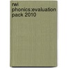 Rwi Phonics:evaluation Pack 2010 door Onbekend