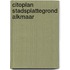 Citoplan stadsplattegrond Alkmaar