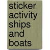 Sticker Activity Ships And Boats by Unknown