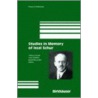 Studies in Memory of Issai Schur door Anthony Joseph