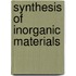 Synthesis Of Inorganic Materials