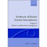Syrian Semitic Inscript V1 Tsi C door John C.L. Gibson