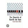 The Chronicle Of Kan-Uk The Kute by Frank Burne Black
