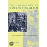 The Formation Of College English door Thomas P. Miller