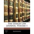 The Lehigh Law Journal, Volume 1