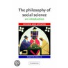 The Philosophy of Social Science by Martin Hollis