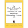 The Works of Orestes A. Brownson by Orestes A. Brownson