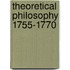 Theoretical Philosophy 1755-1770
