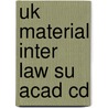 Uk Material Inter Law Su Acad Cd door Onbekend