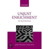 Unjust Enrichment In Australia P by James Edelman