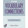Vocabulary Connections, Book Iii door Reynolds Marianne