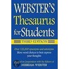 Webster's Thesaurus for Students by Unknown