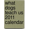 What Dogs Teach Us 2011 Calendar door Onbekend