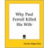 Why Paul Ferroll Killed His Wife