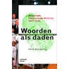 Woorden als daden by Henk Oosterling