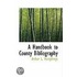A Handbook To County Bibliography
