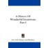 A History of Wonderful Inventions