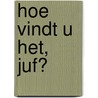 hoe vindt u het, juf?