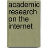 Academic Research on the Internet door William Miller