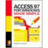Access 97 For Windows Made Simple