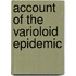 Account of the Varioloid Epidemic