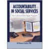 Accountability In Social Services door Jill Florence Lackey