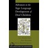 Adv Sign Lang Dev Deaf Child Pd C