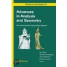 Advances In Analysis And Geometry door Thomas Hempfling