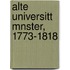 Alte Universitt Mnster, 1773-1818