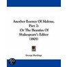 Another Essence Of Malone, Part 2 door George Hardinge