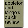 Appleton And Lange's Quick Review door Richard R. Rahr