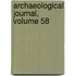 Archaeological Journal, Volume 58