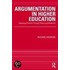 Argumentation in Higher Education