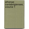 Athenae Cantabrigienses, Volume 1 door Thompson Cooper