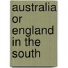 Australia or England in the South door George Sutherland