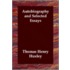 Autobiography And Selected Essays