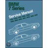 Bmw 7 Series (e32) Service Manual by Bentley Publishers