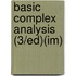 Basic Complex Analysis (3/Ed)(Im)