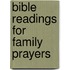 Bible Readings For Family Prayers