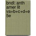 Bndl: Anth Amer Lit Va+B+C+D+E 5e