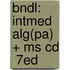 Bndl: Intmed Alg(Pa) + Ms Cd  7ed