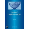 Breakup Of Liquid Sheets And Jets by S.P. Lin