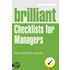 Brilliant Checklists For Managers