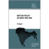 British Policy in India 1858-1905 door S. Gopal