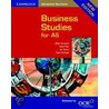 Cambridge Business Studies For As by Peter Stimpson
