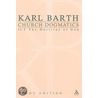 Church Dogmatics Study Edition 11 door Karl Barth