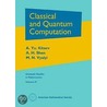 Classical And Quantum Computation by Huihua Shen